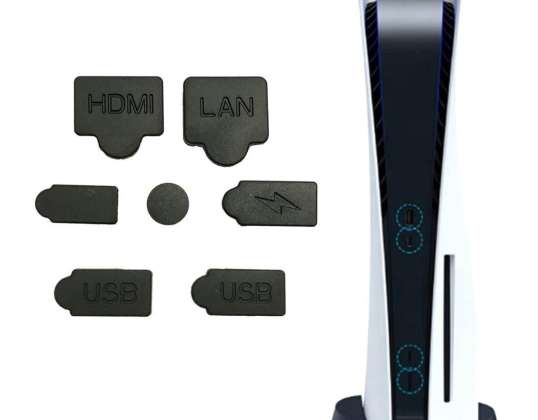 PSP30 Set Staubschutzkappen für PS5 7 Stück