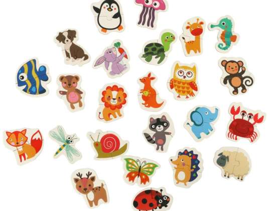 Animal Can dėlionės dėlionės 24 dėlionės