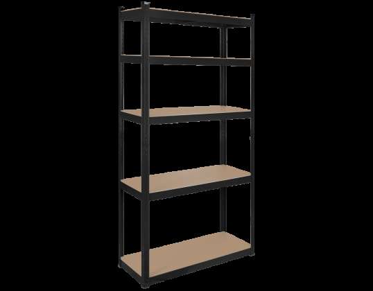 Metalinis laikymo stovas 180x90x40 juodas Rebel