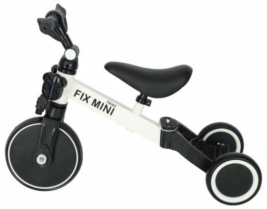 Trike Fix Mini Balance Tricycle 3in1 with Pedals White