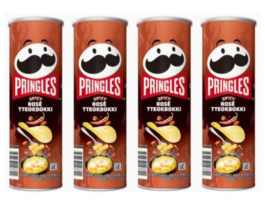 Pringles Spicy Rose Tteokbokki flavor 100g
