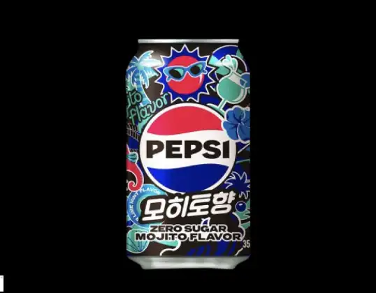 Pepsi Zero Sugar Mojito flavor 355ml can