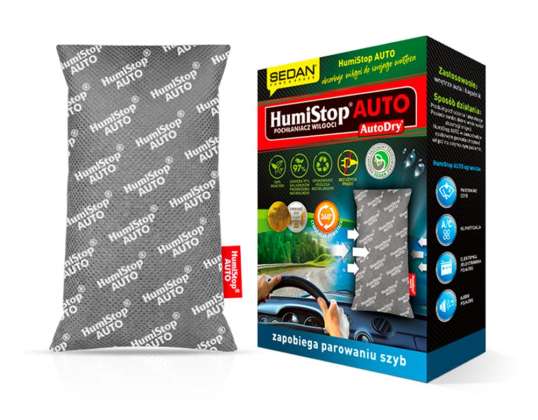 Absorbeur d’humidité de voiture humistop auto 1 pièce