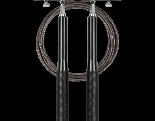 Corde à sauter de boxe en aluminium avec roulement en métal 300cm réglable REBEL ACTIVE