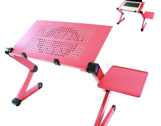 SL7B Laptopkølerbord lyserød