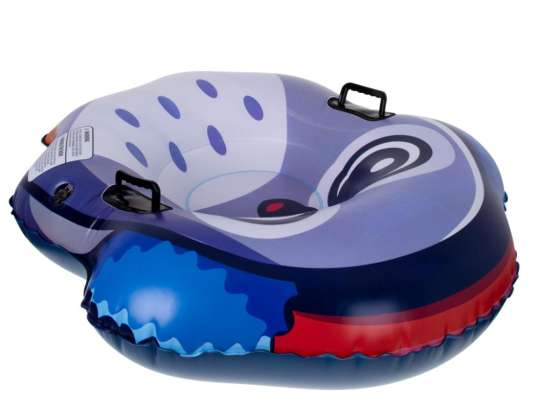 Slider sled inflatable on snow penguin tire