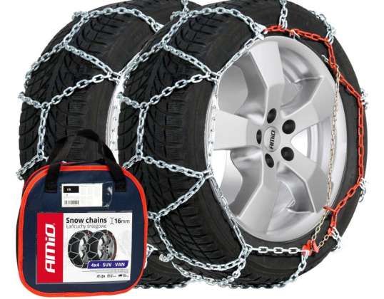 Snow Chains 16 mm 4x4 kb 230 amio 02120