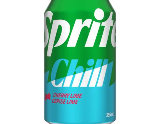 Sprite Chill Cherry Lime flavor 355ml