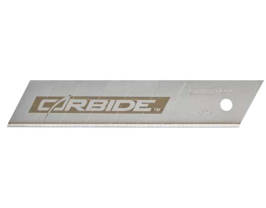 Lame en carbure brisable 25 mm x 5 pcs