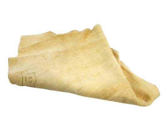 Chamois naturel 13.9 dm2 irrégulier