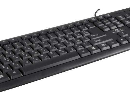TK101UA Titanum kablolu standart USB klavye UA