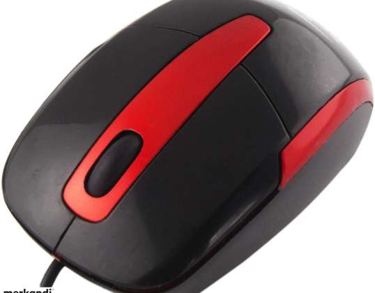 TM108K Kablet 3D optisk mus USB Barracuda sort Titanum
