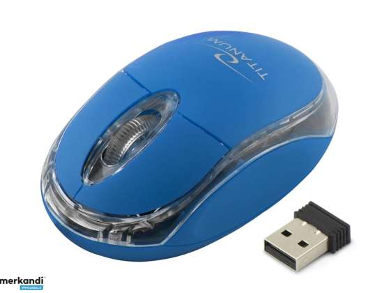 TM120B Wireless-Maus 2.4GHz 3D optisch USB Condor Blau