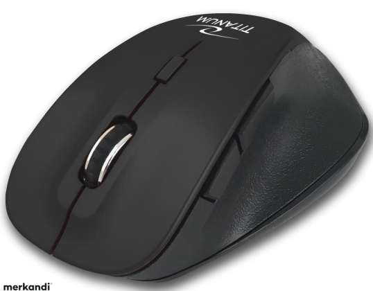 TM122K Titanum wireless mouse bluetooth 6d optical fornax black