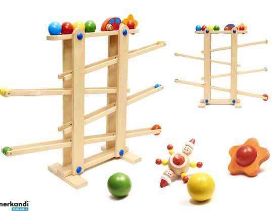 Kugelbahn Holz Montessori Coulodrom XXL
