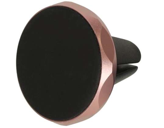 Soporte magnético para teléfono, soporte para ventilación de coche, rosa