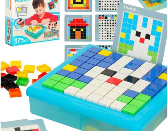 Puzzle creativo puzzle blocchi mosaico 175 pezzi