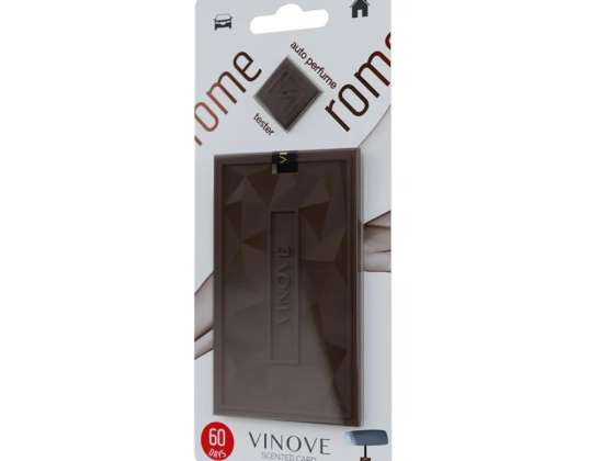 Vinove auto geur hanger rome hout geurende kaart