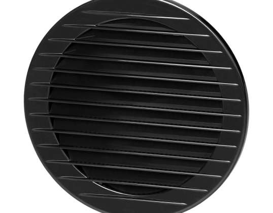 Rundes Gitter mit einem Gitter von 120 €, Graphit