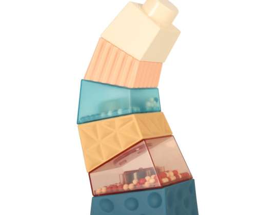 Educatieve toren sensorische blokken piramidepuzzel Montessori
