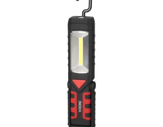 Työvalo LED COB 3W 1W LED 2800mAh powerbank-toiminnolla