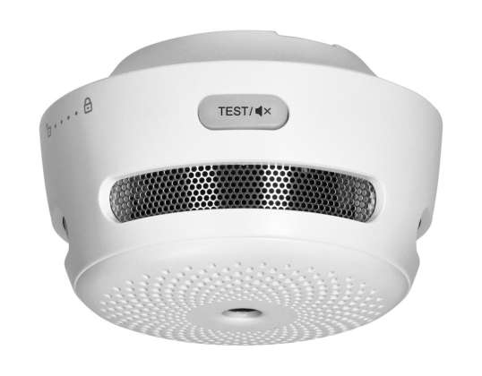 Detector de fumaça a bateria. 9 VDC. Wi-Fi. TUYA. certificado TUV