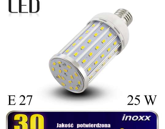 E27 LED ampoule maïs 25w métal 4000k neutre