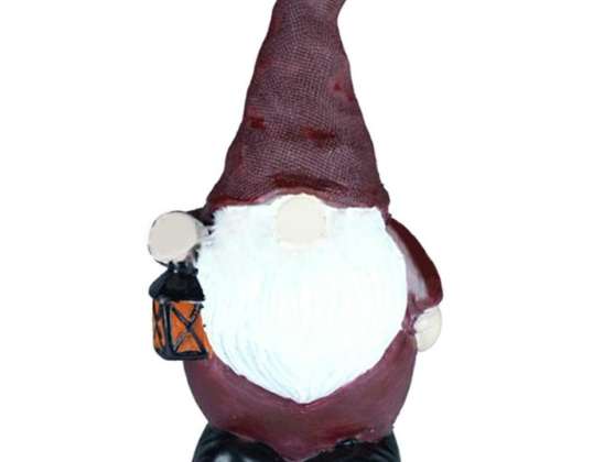 ZD119A Lampe Solaire Gnome 43 cm