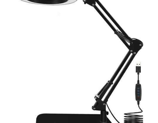 ZD141 Lampka lupa kosmetyczna biurkowa