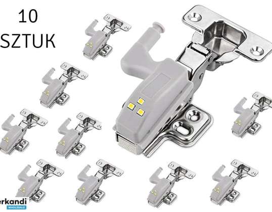 ZD23F LED Charnière d’armoire Lumière 10pcs