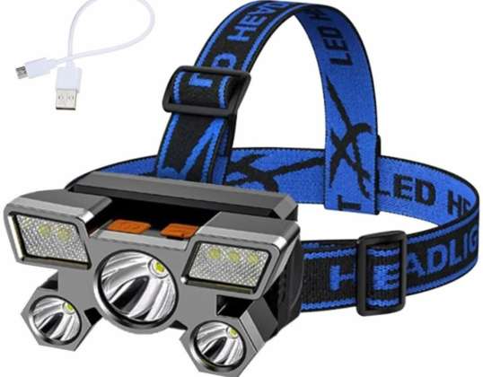 APT ZD85 ZD85 Lampe frontale 9 x led