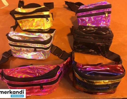 Fanny Packs Wholesale Metalic style 36pcs.