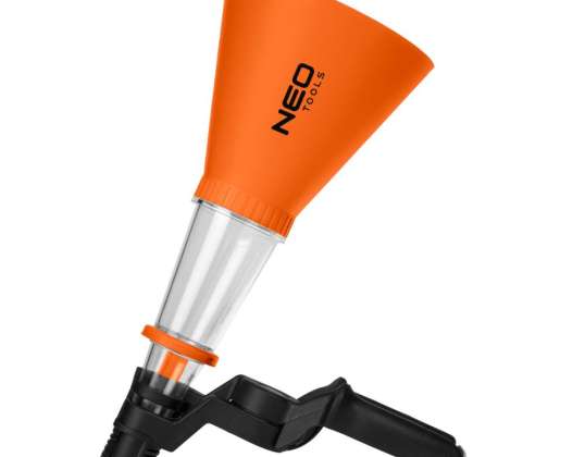 Universell trakt 125mm med monteringsfeste