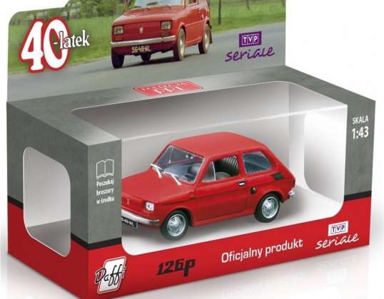 Kjøretøy prl fiat 126p førti år gammel