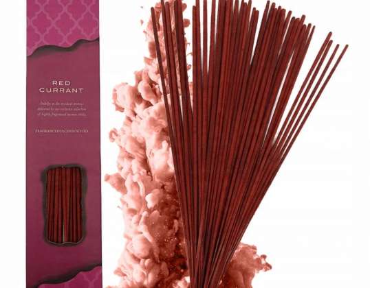 VONNÉ KADIDLO Z ČERVENÉHO RYBÍZU 40 ks VONNÝCH TYČINEK NATURAL STICK
