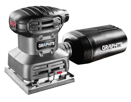 Orbital zımpara makinesi 220W. 104 x 112 mm ayak