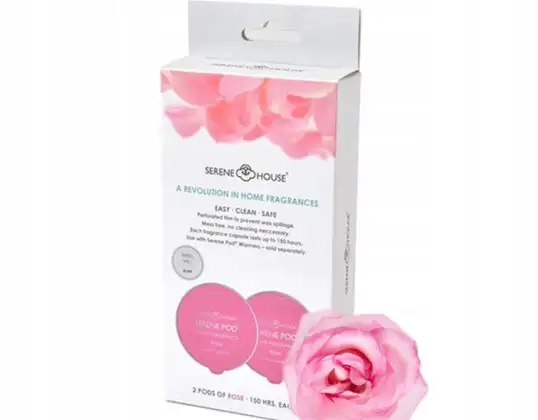 FRAGRANCE WAX WAX WAXES 2pcs AROMATHERAPY ROSE NATURAL WAX 2PCS ROSE