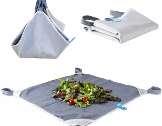 TORCHON À SALADE DE FRUITS ET LÉGUMES - TORCHON DE CUISINE SÉCHOIR 3en1