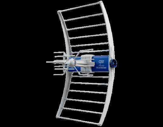 DVB T/T2 ASR Classic 5G PROTECTED 2023 tv-antenne met ZZA 7-voeding Telkom Telmor