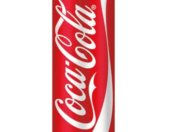 Coca Cola 33cl sleek cans (foreign text)