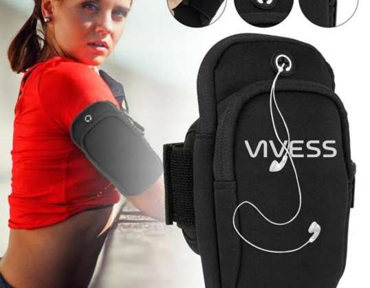 DEKSEL ARMBÅND TELEFON LØPENDE ARMBÅND VESKE