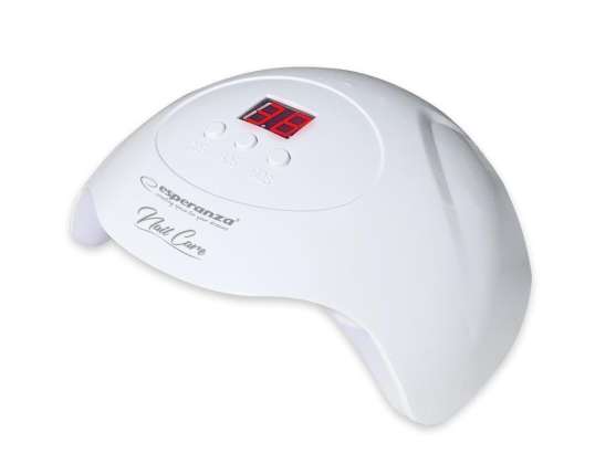 EBN010 Esperanza UV LED Lamp for Hybrid Nail Polish Agate 36W