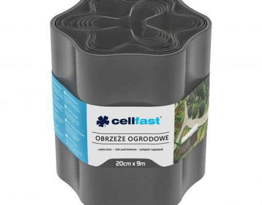 Tuinscheiding 20cm x 9m Cellfast grafiet