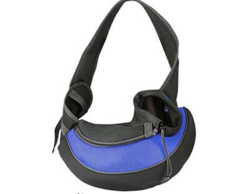 Hundetragetasche Chico (blau-s-Größe) ~ pupca | Pet Sling Träger | Kleiner Hundetransporter