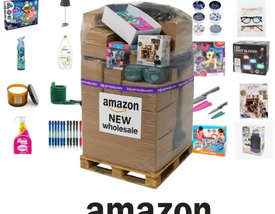 Amazon XXL Wholesale Pallet – New Unopened Stock on Mixed Pallets