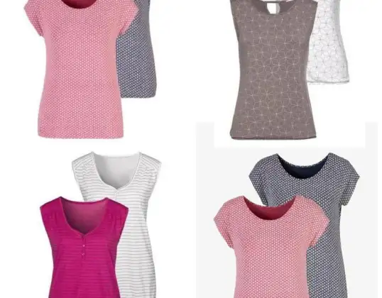 2,30 € – Chemises à manches 3/4 pour femmes, Marchandises neuves, Palettes mixtes, Articles spéciaux, Marchandises en palettes, Stock restant, Seconde main, Marchandises A, Marchandises B, Kg en gros