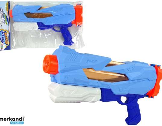 Große Wasserpistole 800ml Blau