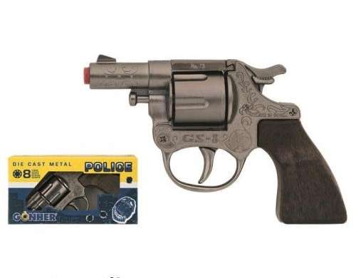 Een kleine politierevolver. Metaal Gonher 73/0