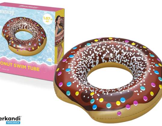 Schwimmring Donut Donut Braun 107 cm Bestway 36118