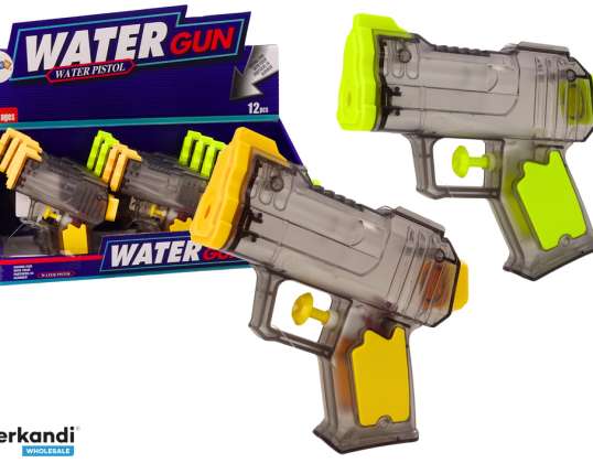 Kleiner durchsichtiger Wasserpistole Gelb Orange